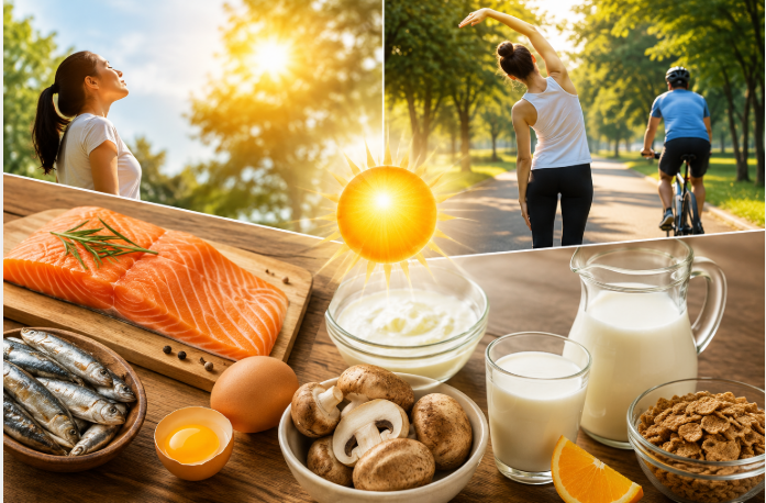 5 cách tự nhiên giúp tăng cường vitamin D, hỗ trợ xương và miễn dịch khỏe mạnh- Ảnh 1. 5 cách tự nhiên giúp tăng cường vitamin D, hỗ trợ xương và miễn dịch khỏe mạnh- Ảnh 1.