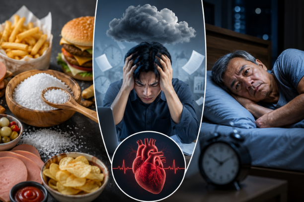 Bộ ba nguy cơ gây tăng huyết áp, làm thế nào để phòng ngừa?- Ảnh 1.