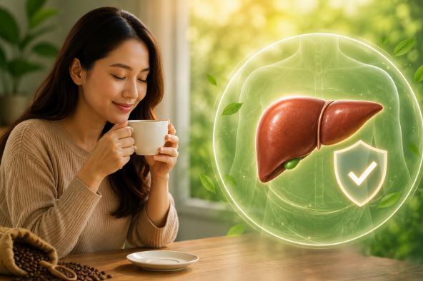 3 lợi ích với gan khi uống cà phê mỗi ngày- Ảnh 1. 3 lợi ích với gan khi uống cà phê mỗi ngày- Ảnh 1.