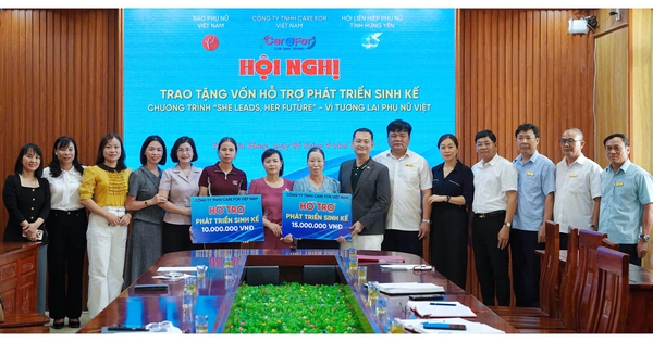 Care For Việt Nam tiếp sức phụ nữ Hưng Yên phát triển sinh kế