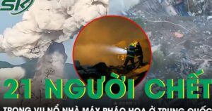 Nổ nhà máy sản xuất pháo hoa ở Trung Quốc, 21 người thiệt mạng, 61 người bị thương