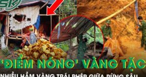 Đột kích ‘điểm nóng’ vàng tặc giữa rừng sâu ở Huế, lộ nhiều hầm vàng trái phép