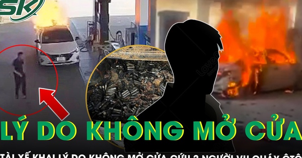 Vụ cháy ôtô tại cây xăng ở Đà Nẵng: Tài xế bị tạm giữ, khai do hoảng loạn nên không mở cửa cứu 2 nạn nhân