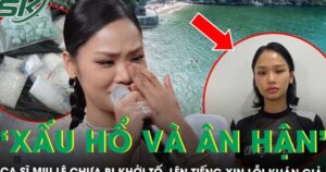 Ca sĩ Miu Lê chưa bị khởi tố trong vụ án dùng ma túy ở đảo Cát Bà, lên tiếng xin lỗi khán giả
