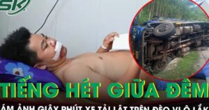 Ám ảnh tiếng hét ‘mất phanh’ giữa đêm trên đèo Vi Ô Lắk: Nạn nhân sống sót kể giây phút xe tải lật