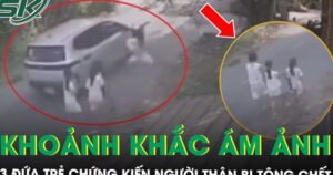 Ám ảnh khoảnh khắc 3 đứa trẻ chứng kiến người thân bị ô tô tông tử vong ngay trước mắt