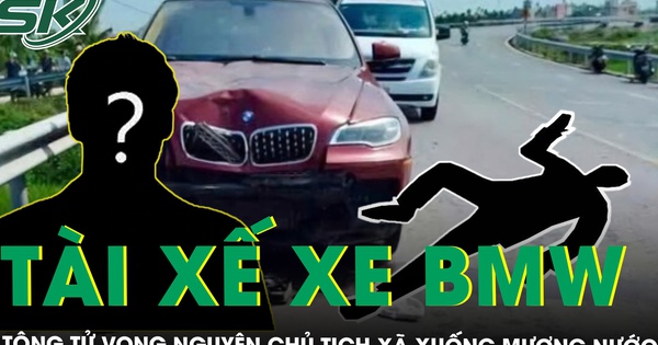 Danh tính tài xế ô tô BMW tông nguyên Chủ tịch xã xuống mương nước rồi rời khỏi hiện trường