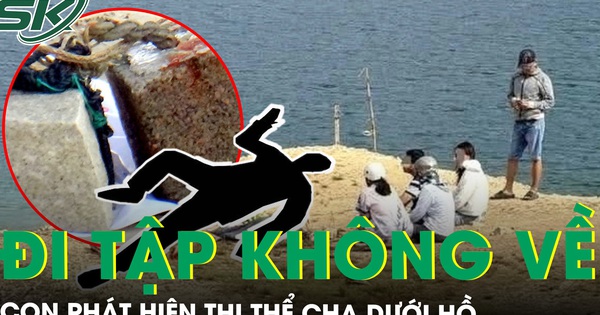 Cha đi tập thể dục lúc rạng sáng không về, con phát hiện thi thể dưới hồ, vật buộc dưới chân gây chú ý