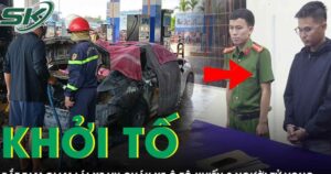 Khởi tố, bắt tạm giam lái xe trong vụ cháy xe ô tô tại cây xăng khiến 2 người tử vong