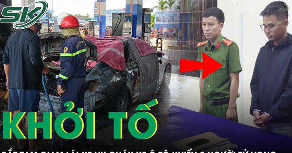 Khởi tố, bắt tạm giam lái xe trong vụ cháy xe ô tô tại cây xăng khiến 2 người tử vong