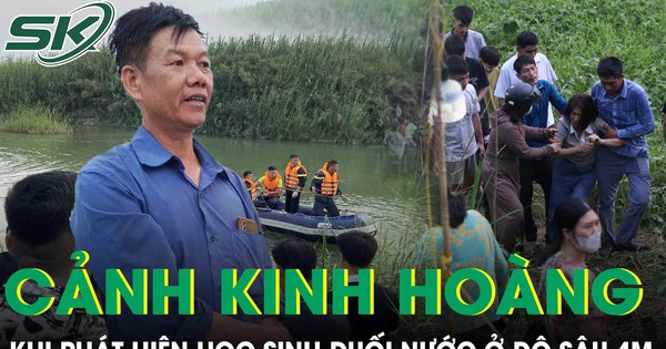 Người đàn ông kể lại cảnh tượng kinh hoàng khi phát hiện thi thể học sinh đuối nước ở độ sâu 4m dưới sông Lô