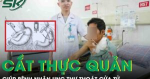 Người đàn ông phải cắt thực quản để điều trị ung thư