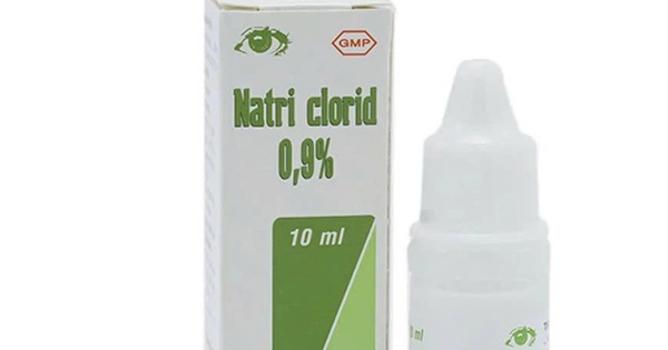 Bộ Y tế thu hồi toàn quốc lô thuốc nhỏ mắt Natri clorid 0,9%