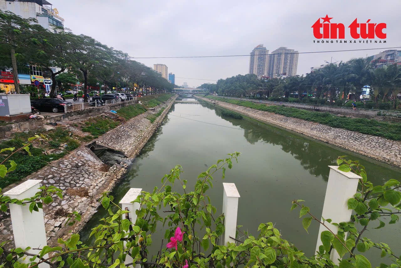 Cận cảnh kênh dẫn nước 7,7 km từ sông Hồng ‘hồi sinh’ sông Tô Lịch- Ảnh 11.