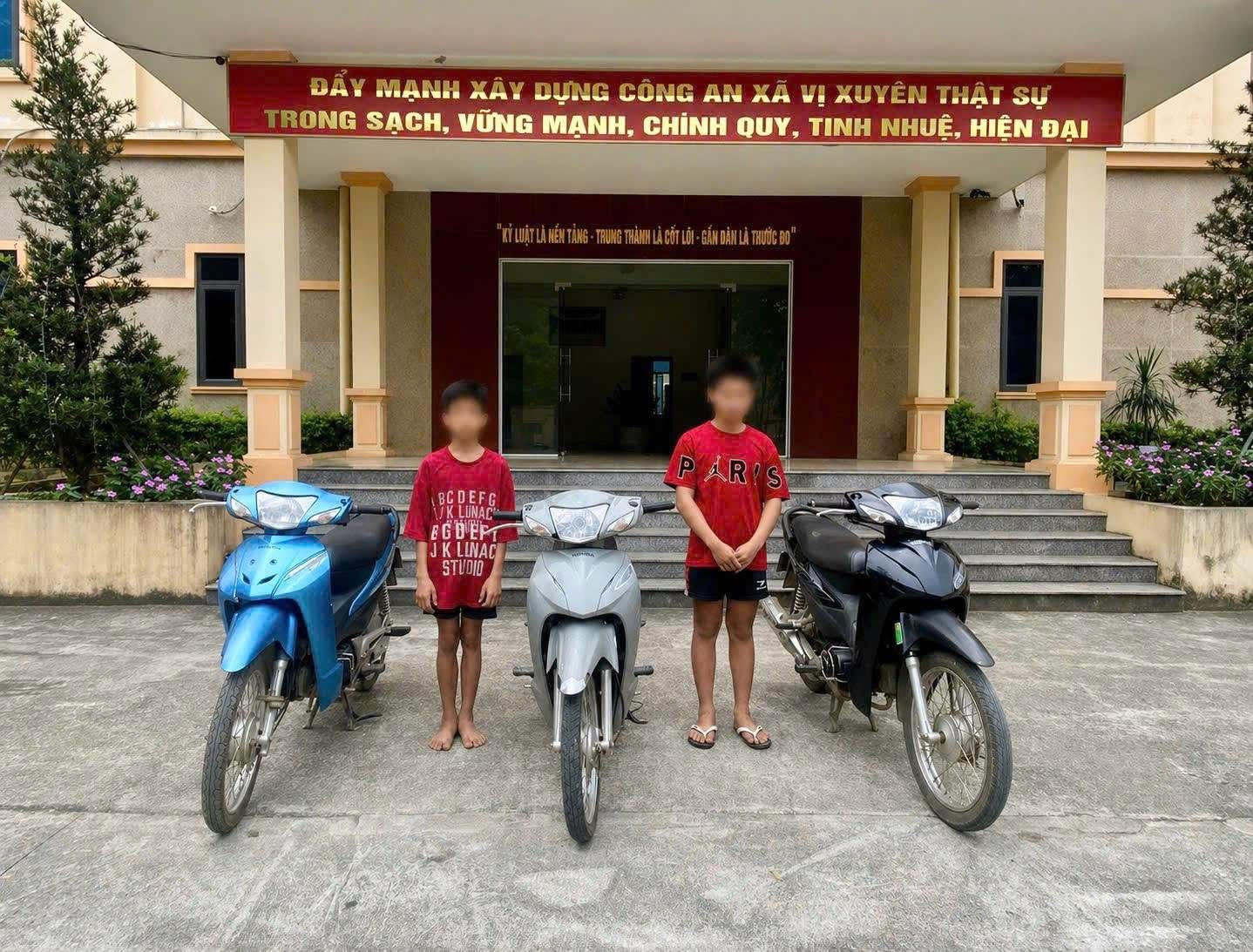 Mới 13 tuổi đã gây ra hàng loạt vụ trộm xe máy- Ảnh 1.