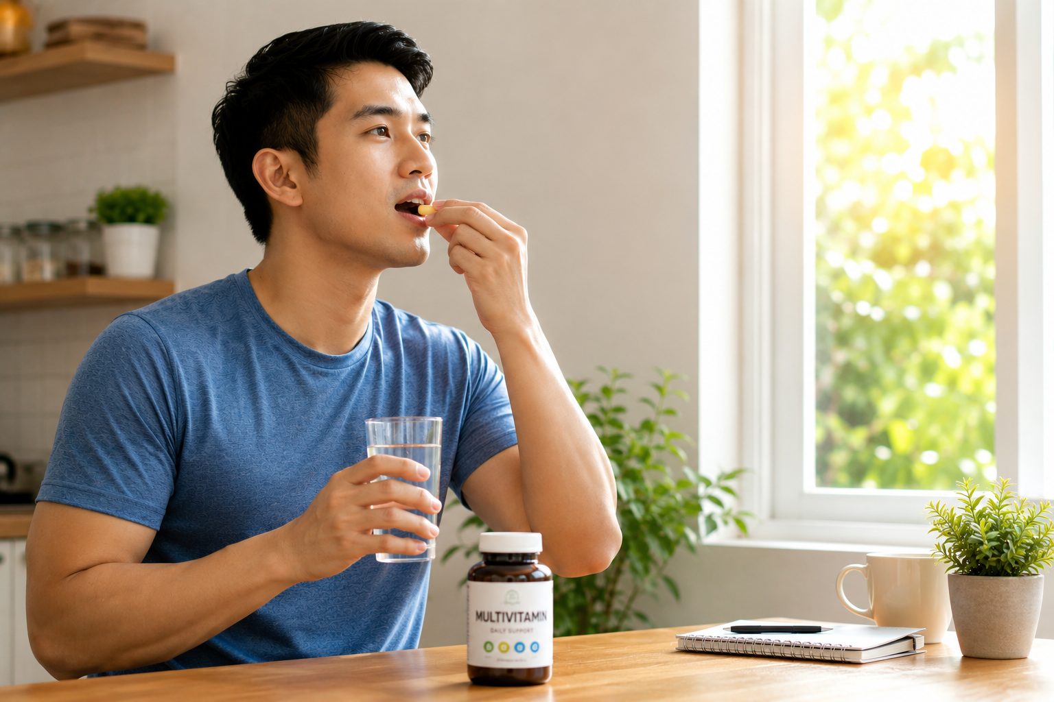 Uống vitamin và khoáng chất vào buổi sáng hay buổi tối tốt hơn?- Ảnh 2.