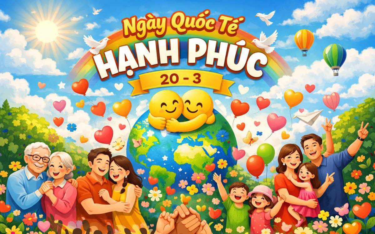 Ý nghĩa và nguồn gốc ngày Quốc tế Hạnh phúc 20/3 chính xác