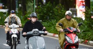 Không khí lạnh đang tiếp tục tràn xuống nước ta