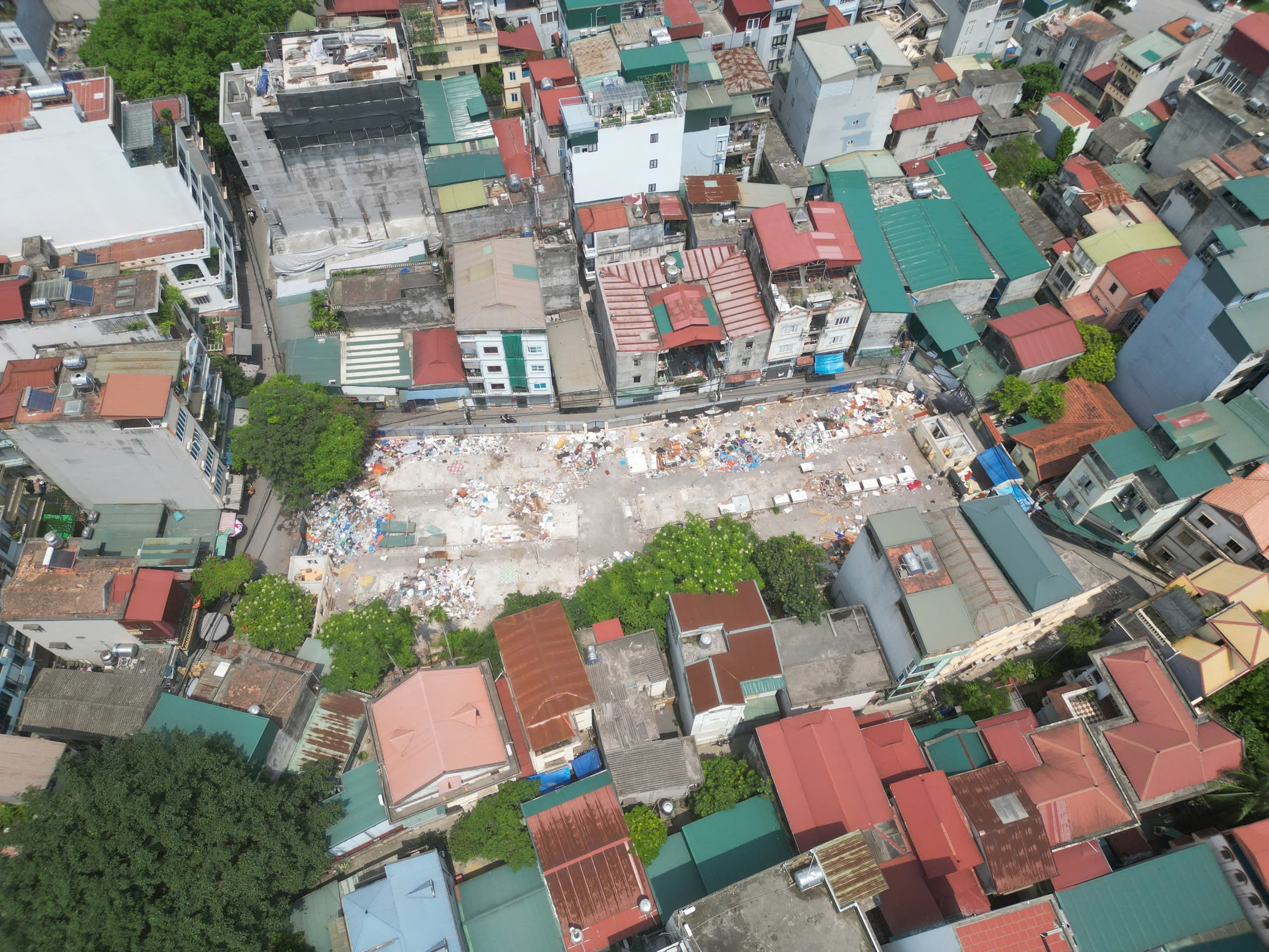 Hiện trạng khu vực GPMB phục vụ Vành đai 2,5 qua phường trung tâm Hà Nội- Ảnh 4.
