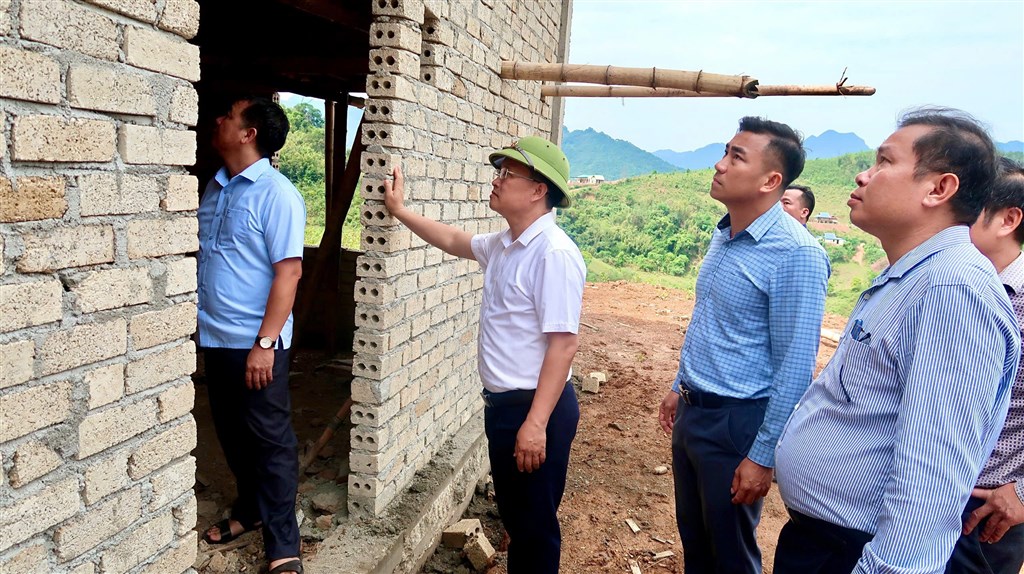 Nghệ An: Gần 100 hộ dân vùng sạt lở ở tâm lũ sắp có nhà mới trước mùa mưa bão- Ảnh 1.