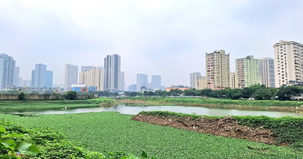 Cận cảnh công viên hồ điều hòa trên ‘đất vàng’ giữa Thủ đô bị bỏ hoang suốt 16 năm
