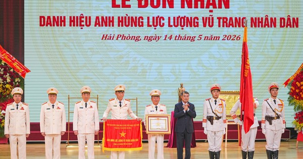 Niềm vui lớn của lực lượng Công an Hải Phòng