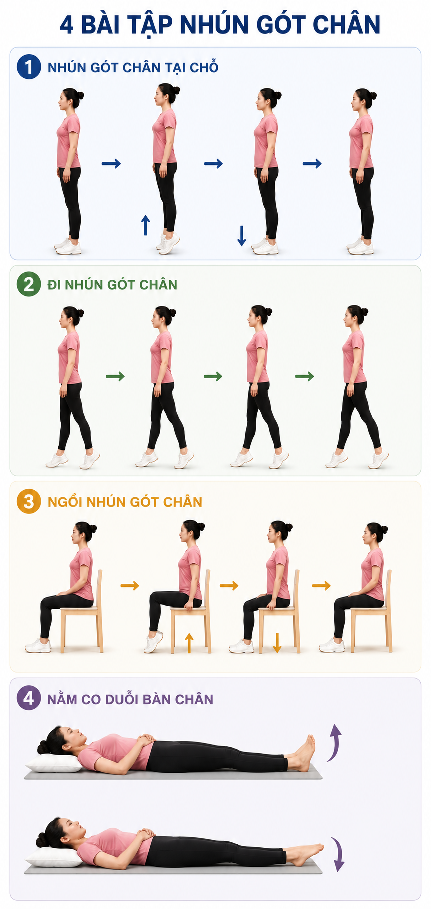 nhún gót chân