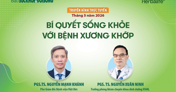 Truyền hình trực tuyến: Bí quyết sống khỏe với bệnh xương khớp