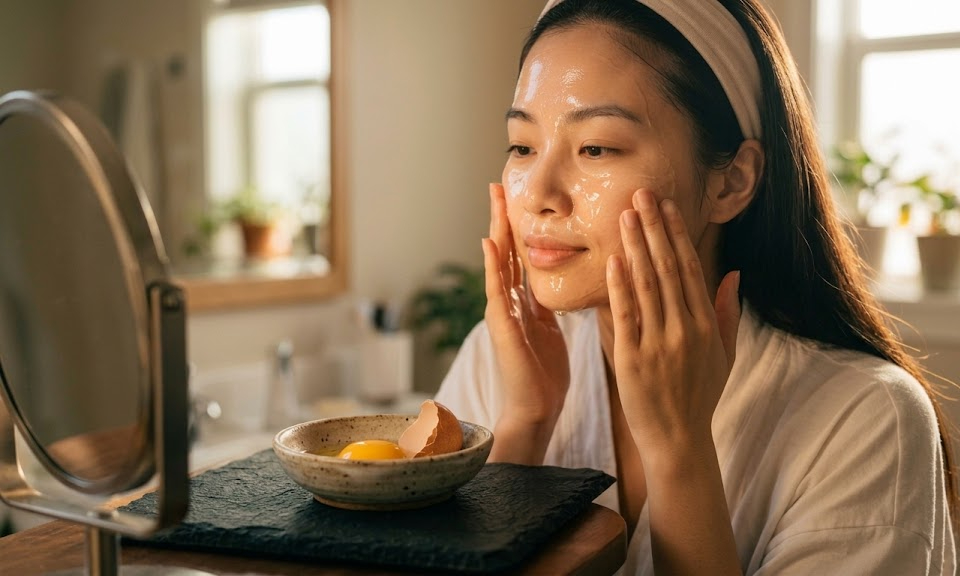 Nên dùng lòng trắng hay lòng đỏ trứng gà để làm đẹp da?- Ảnh 2.