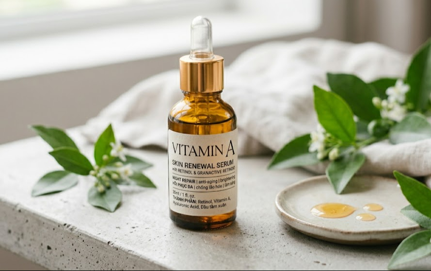 3 công dụng của vitamin A trong mỹ phẩm chăm sóc da- Ảnh 1.