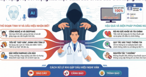 Cảnh báo thủ đoạn giả mạo bác sĩ bằng AI, lừa đảo trên mạng xã hội