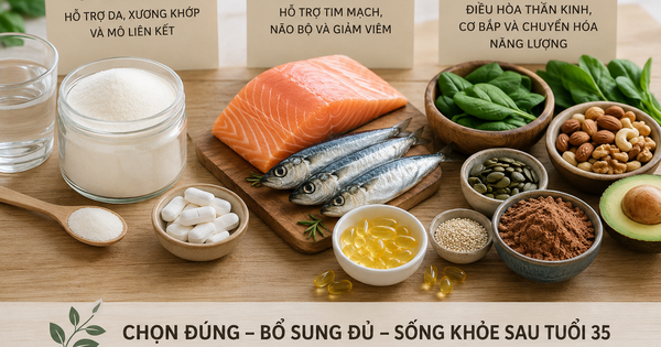 Sau tuổi 35, nên ưu tiên bổ sung collagen, omega-3 hay magie?
