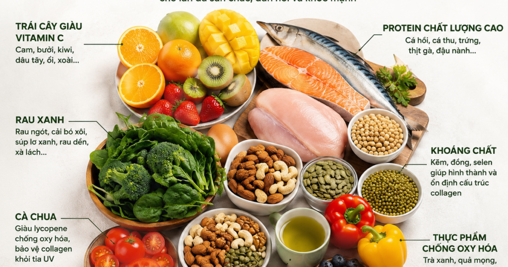Collagen từ thực phẩm có thực sự hiệu quả?