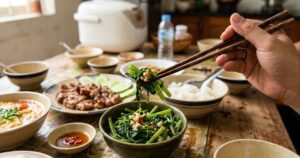 Ăn rau trước, ăn cơm sau có lợi gì cho người bệnh đái tháo đường?