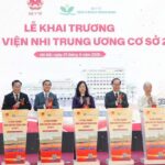 Bộ trưởng Đào Hồng Lan: Cơ sở 2 Bệnh viện Nhi Trung ương góp phần giảm tải, nâng cao chất lượng khám chữa bệnh cho trẻ em