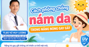 Cách phòng chống nám da, tàn nhang trong nắng nóng gay gắt
