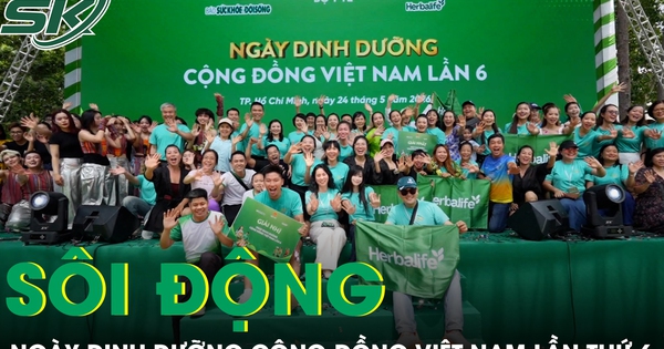 Hơn 3.000 người hưởng ứng Ngày Dinh dưỡng cộng đồng Việt Nam lần thứ 6 tại TP Hồ Chí Minh