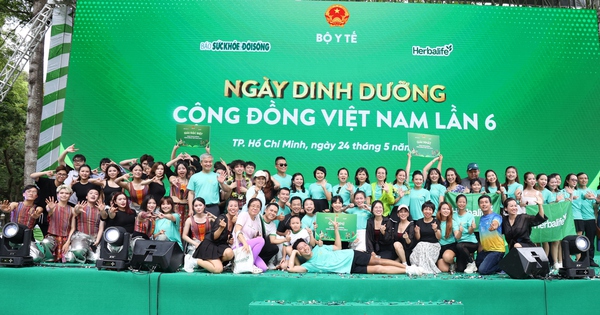 Bùng nổ sân khấu với màn trình diễn giành Giải đặc biệt tại Ngày Dinh dưỡng cộng đồng Việt Nam lần 6