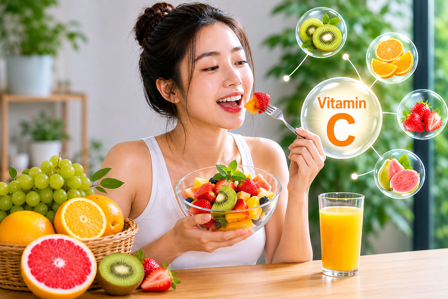 Vì sao vẫn sạm da dù ăn nhiều trái cây giàu vitamin C?- Ảnh 2.
