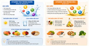 Uống vitamin vào thời điểm nào tốt nhất?