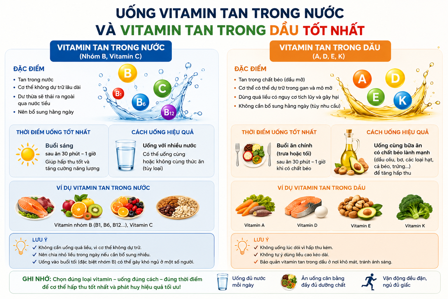 Uống vitamin vào thời điểm nào tốt nhất? - Ảnh 1.