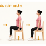 Hướng dẫn 4 bài tập nhún gót chân giúp tăng tuần hoàn máu