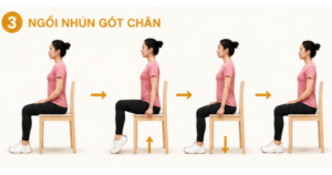 Hướng dẫn 4 bài tập nhún gót chân giúp tăng tuần hoàn máu