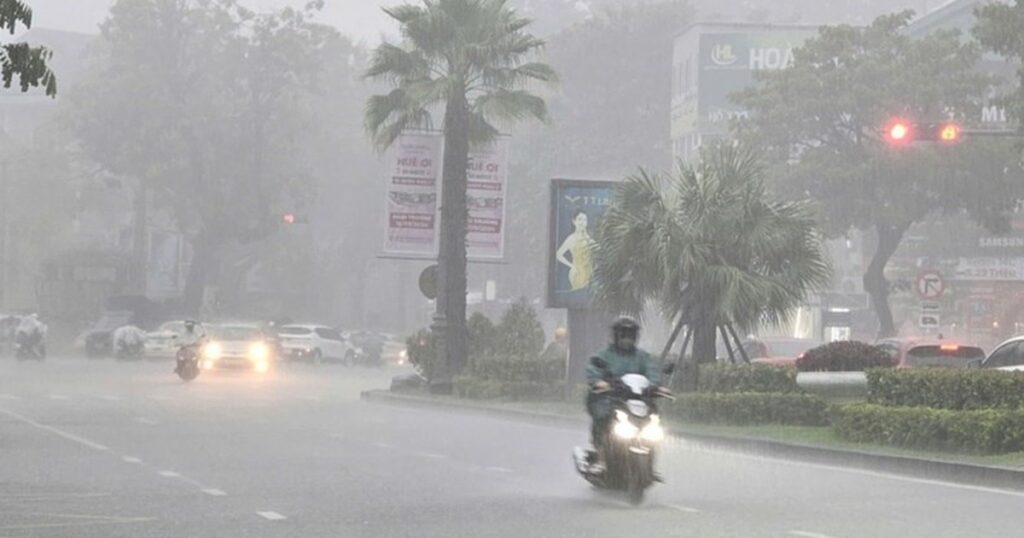 Những khu vực có mưa lớn nhất chiều tối nay ở miền Bắc?