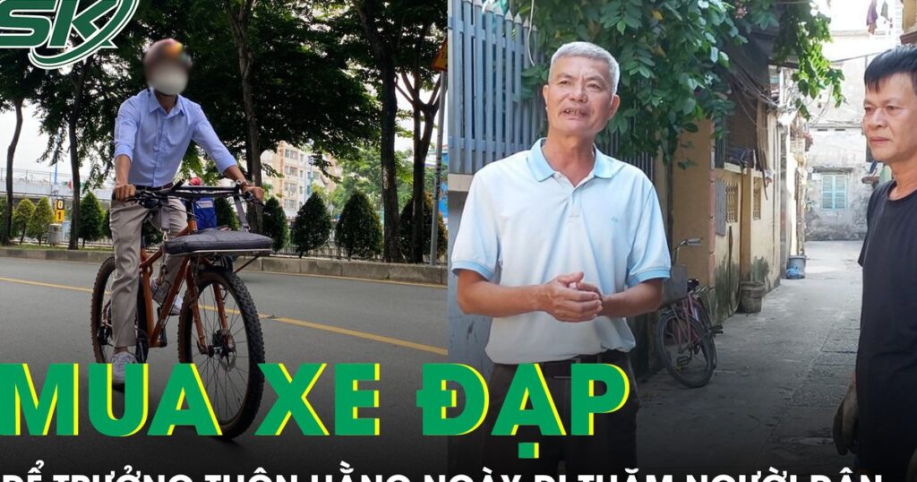 Một xã ở Hà Nội đề xuất mua 50 xe đạp cho trường thôn hằng ngày đi thăm người dân