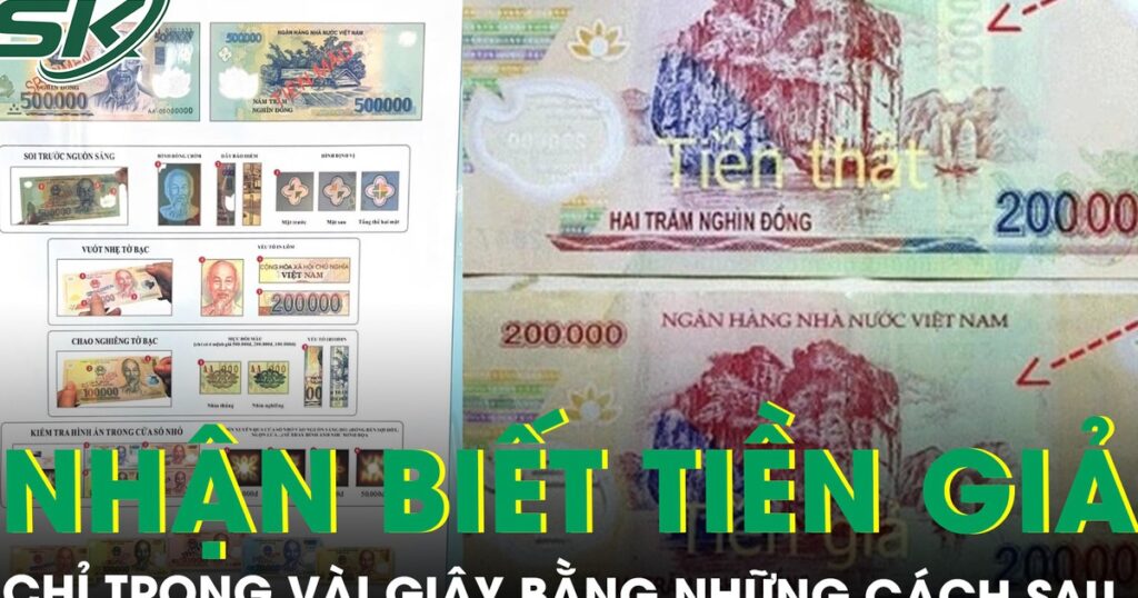 Xuất hiện tiền giả polymer 100.000 và 200.000 đồng loại mới, lưu ý 5 cách nhận biết nhanh