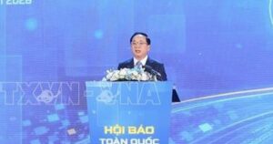Trưởng ban Tuyên giáo và Dân vận Trung ương: Báo chí phải giữ vững ngọn cờ tiên phong trên mặt trận tư tưởng