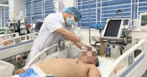 Sau trận nhậu, người đàn ông gần 100 kg xuất huyết não suýt mất mạng